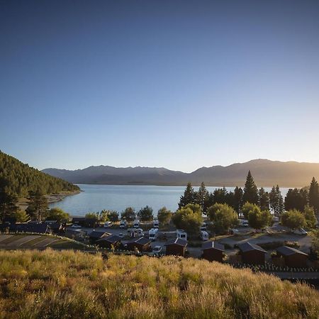 Lakes Edge Holiday Park 레이크 테카포 외부 사진