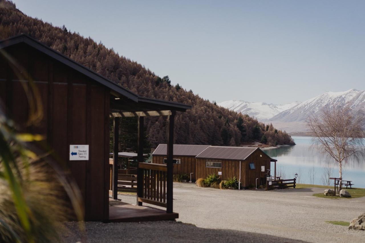 Lakes Edge Holiday Park 레이크 테카포 외부 사진