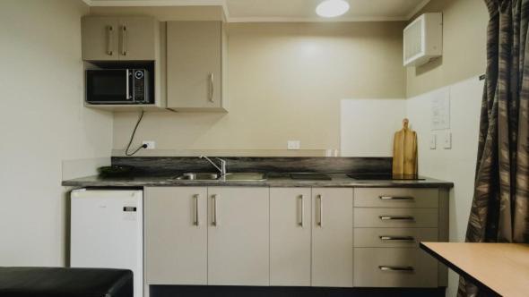 Lakes Edge Holiday Park 레이크 테카포 외부 사진